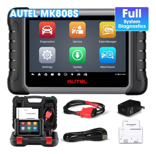 Escáner Autel Mk808s, Soporta Pruebas Bidireccionales