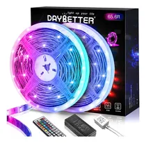 Comprar 2 Tiras De Luces Led De 10m Control Decoración Rgb 5050