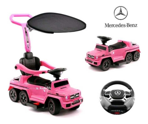 Carrito Carro Mercedes A Bateria Guiador Para Bebe Niño Niño