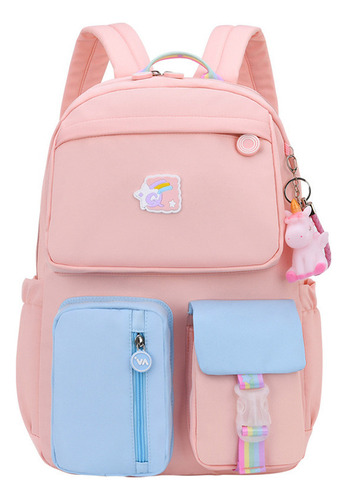 Mochila Escuela Primaria Para Niños Kawaii Con Lindo Collar