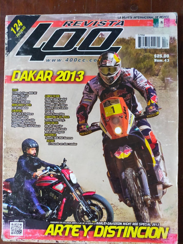 Revista De Motociclismo 400 Dakar 2013, Mario Dominguez