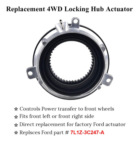Para Actuador Eje Buje Bloqueo Automatico 4 Rueda 4x4 4wd