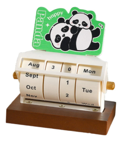 Calendario De Escritorio Giratorio, Calendario De Verde