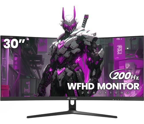 Monitor Gamer Curvo 30  Crua Ultraancho 200hz Va Wfhd 