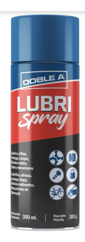 Lubricante Multiuso En Aerosol Lubri Spray 300 Ml X 12 Unid