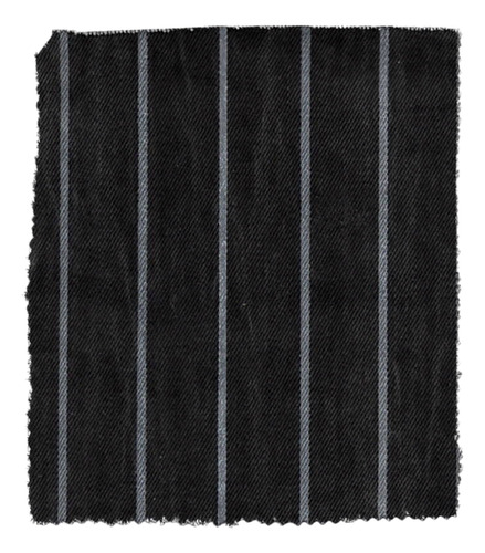 Lona Pesada Rayado Art 209 Anch 1.53 Peso 11 Onz Negro Rayas