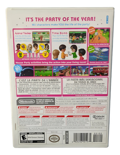 Jogo Wii Party Nintendo Wii Original