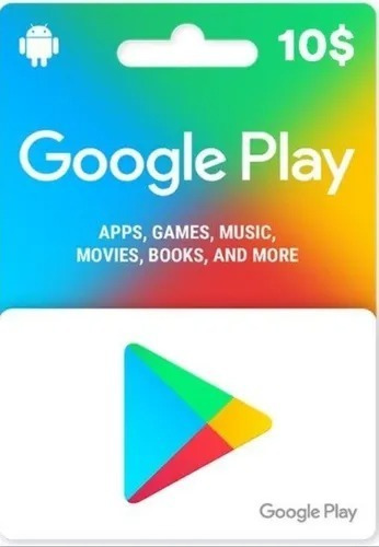 Google Play Store 10 Usd Gift Card Usa