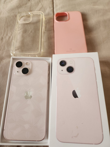 Apple Iphone 13 Mini (256 Gb) Con Pila Y Pantalla Nueva Orig Rosa (Usado)