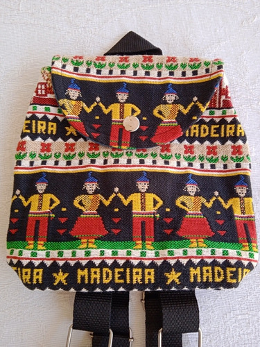 Bolso Morral Viajero Tradicional Madeira Portugal Nuevo