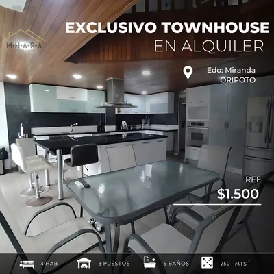 Townhouse en alquiler