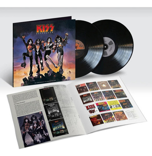 Lp Kiss - Destroyer Deluxe Edition 45th An. Pronta Entrega