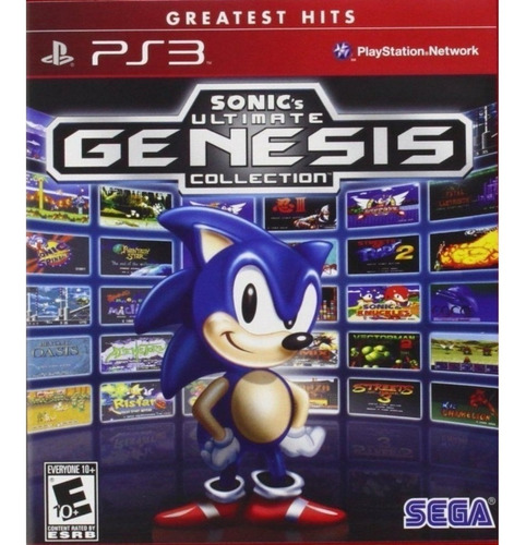 Sonic Ultimate Genesis Collection - Ps3 Físico - Sniper