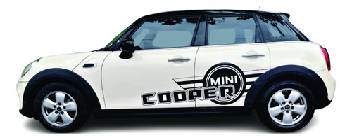 Stickers Mini Cooper Graficos Laterales Para Cualquier Año