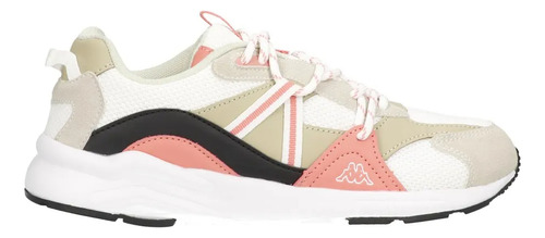 Zapatila Kappa Logo London Kid White/pink 3136