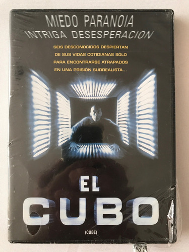El Cubo Dvd Terror 100% Original Cube Vincenzo Natali