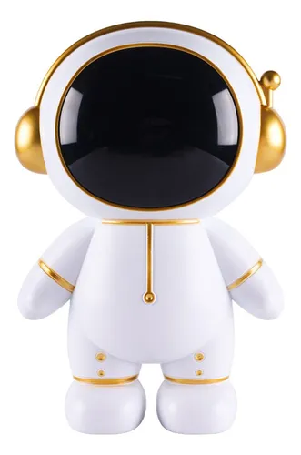 Sapouni - Alcancía De Astronauta Para Niños, Bonita Hucha De Plástico Para Monedas De Papel, Caja De Ahorro De Dinero Personalizada, De Cumpleaños De Navidad Para Niños Y Niñas (dorado)