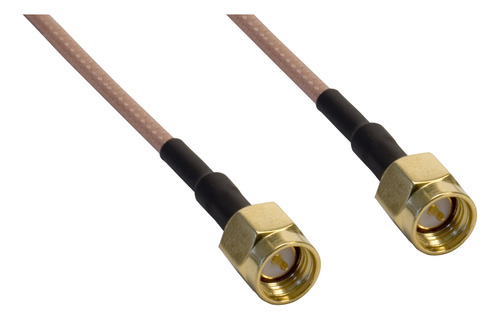 Â Beige Cable Alta Temperatura Coaxial Sma Macho