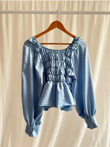 Blusa De Seda Al Cuerpo Tendencia Talle Plus Size 6 - 10 Cci