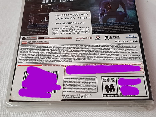 Murdered Soul Suspect De Play 3 En Buen Estadi,usted Inicia. (Usado)