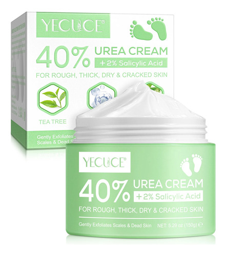 Crema Hidratante La Urea Al 40% + 2% Ácido Salicilico Tea Tree