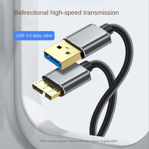 Cable Externo De Disco Duro Usb Micro-b Hdd Cable Micro-b Da