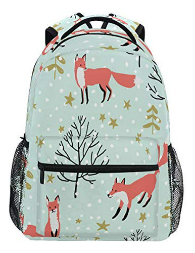 Morral Para Portátil - Ombra Mochila Animal Fox Tree School 