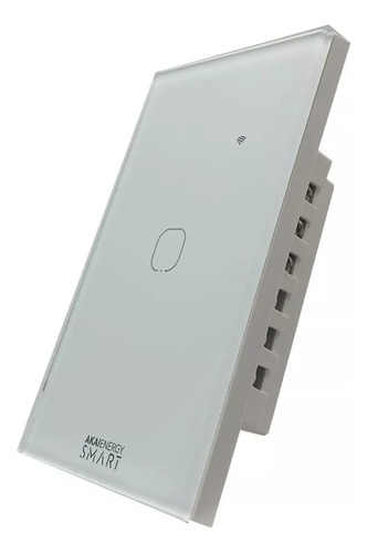 Tecla Llave Interruptor Smart Wifi Blanca Alexa 1 Punto