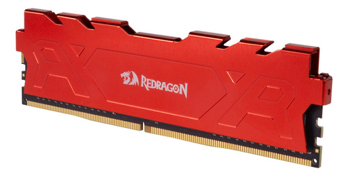 Memória Gamer Redragon Rage 8 Gb Ddr4 3200 Mhz Red Gm-701