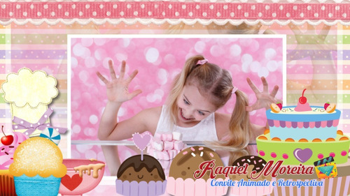 Imagem 4 de 4 de Convite Animado Doceria/confeitaria - 9 Fotos