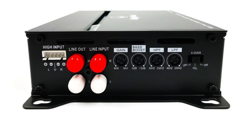 Imagen 4 de 4 de Amplificador Auto Digitel Dg-amp3900 2000 Watts 2 Canales