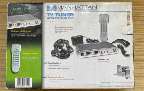 Imagen 2 de 3 de Tv Tuner Manhattan