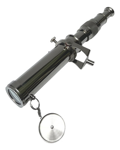 Telescopio De Latón Macizo Pirata Del Catalejo De Made...
