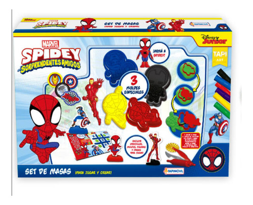 Masas Disney Doh Spiderman Spidey  Juego Play Set Marvel