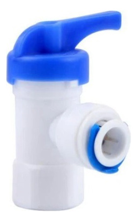 1 Valvula Tanque Filtro De Agua Osmosis 3/8 Hembra X 3/8 Qc