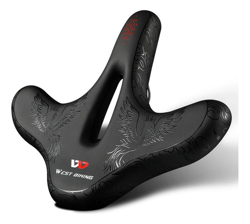 Widen Ergonomic Bicycle Saddle Comfortable Cushion 