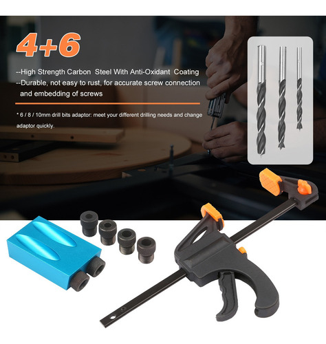 Kit De Perforación For Agujeros De Bolsillo, 8 Mm, 10 Mm, 1