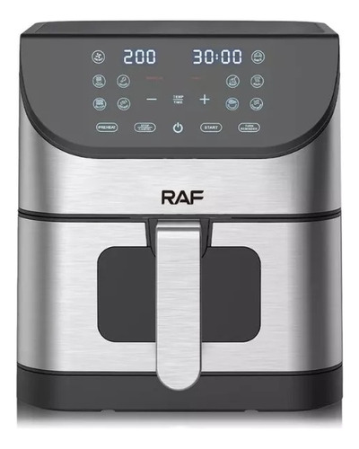 Freidora De Aire Air Fryer Raf De 8 Litros Tactil