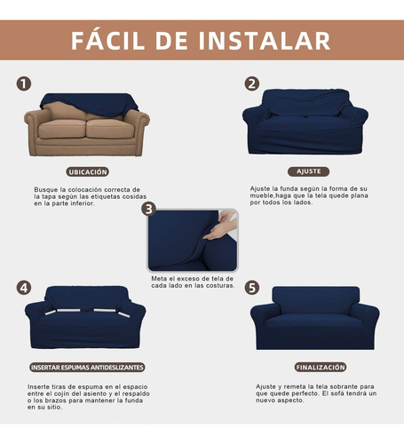 3 Plazas 360° De Cobertura Total, Funda Elástica Impermeable