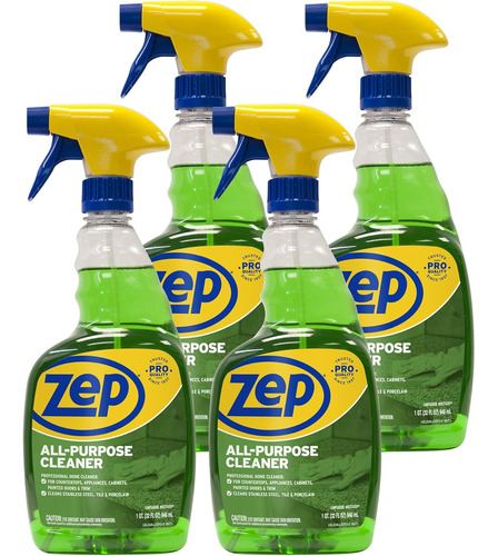 Zep All-purpose Cleaner 32 Oz (case Of 4) Cleans Almost A...