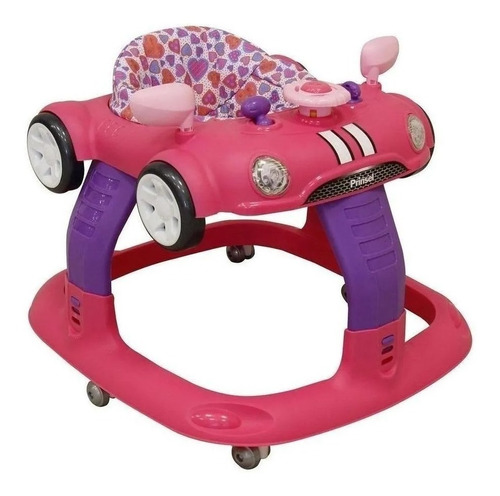 Andadera Bebe Prinsel Auto 3 Alturas Tablero Musical Electr