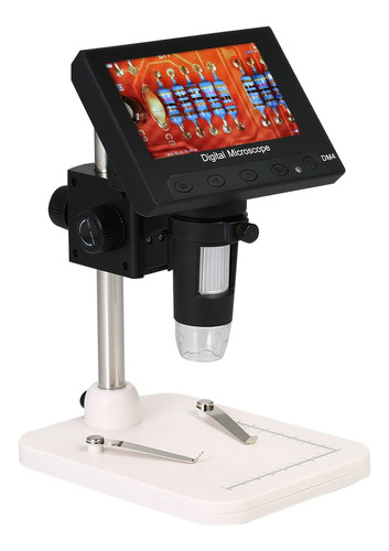 Microscopio Portátil C/aumento De 1000x/pantalla Lcd 4.3 In