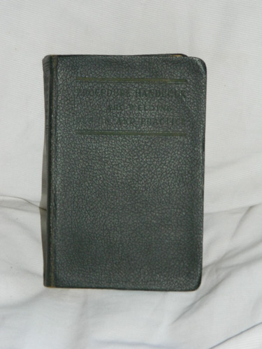 Procedure Handbook. The Lincoln Electric Company 1935.