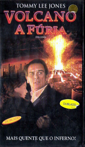 Vhs - Volcano A Fúria - Tommy Lee Jones