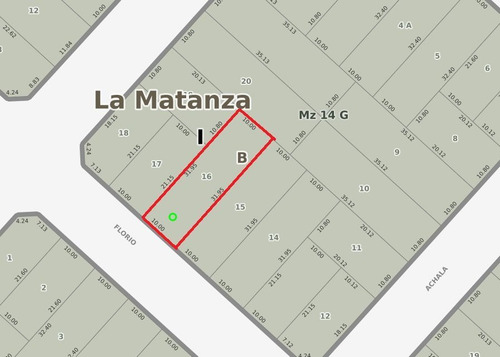 Imagen 2 de 2 de Lote En Venta De 319.5m2 Ubicado En Villa Luzuriaga