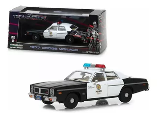 Dodge Monaco 1977 Police Terminator - M Greenlight 1/43