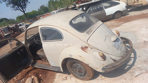 Vw Fusca 1968 Bege Pecas Ou Inteiro