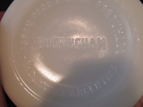 Antgua Taza Afeitar, Publ. Jabon Buckingham, Opalina