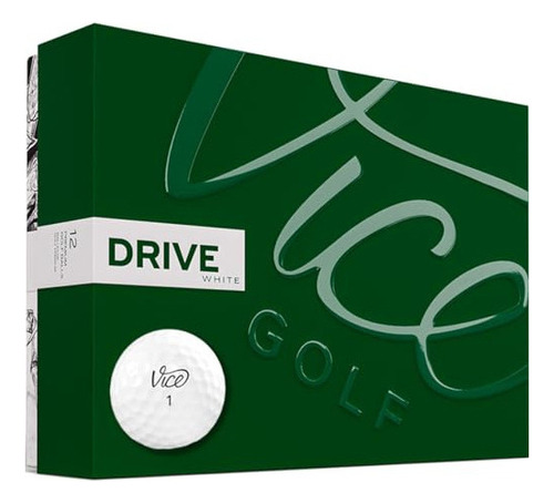 Pelotas De Golf Vice Drive (blancas)