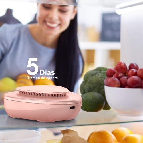Imagen 2 de 8 de Purificador De Aire Recargable Portátil, Generador De Ozono